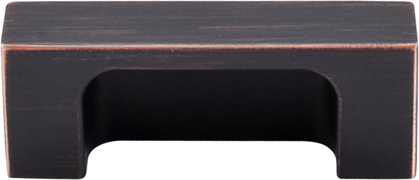 Top Knobs Modern Metro Series 2"(51mm) CC Tab Pull, Tuscan Bronze