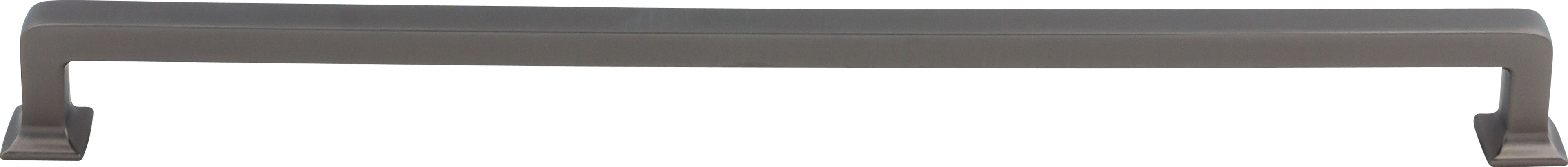 Top Knobs Ascendra Series 12"(304mm) CC Pull, Ash Gray