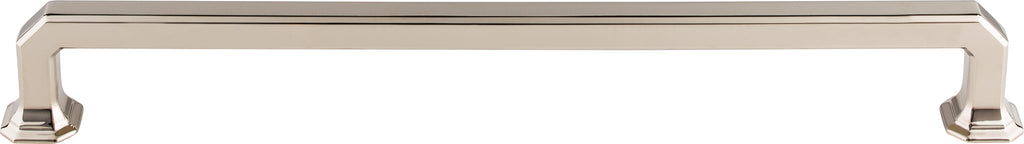 Top Knobs Emerald Series 12"(304mm) CC Appliance Pull, Polished Nickel