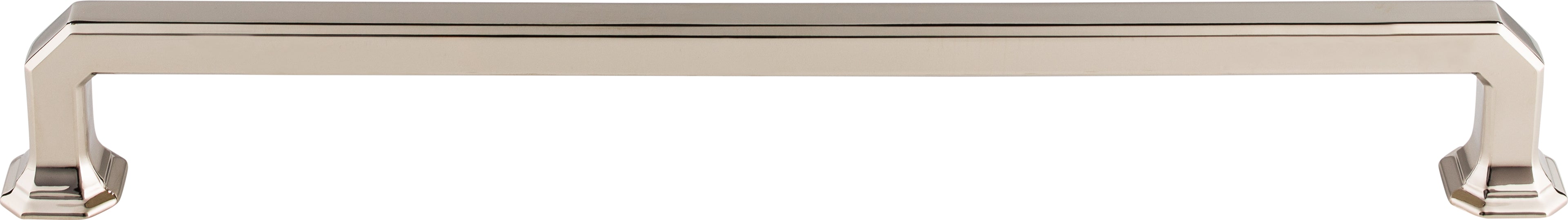 Top Knobs Emerald Series 12"(304mm) CC Appliance Pull, Polished Nickel