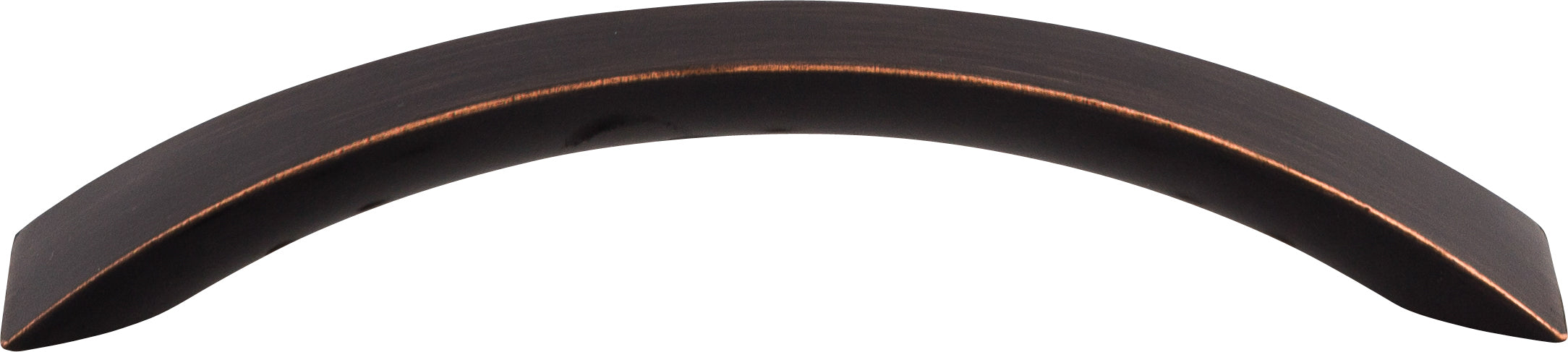 Top Knobs Crescent Flair Series 5-1/16"(128mm) CC Pull, Tuscan Bronze
