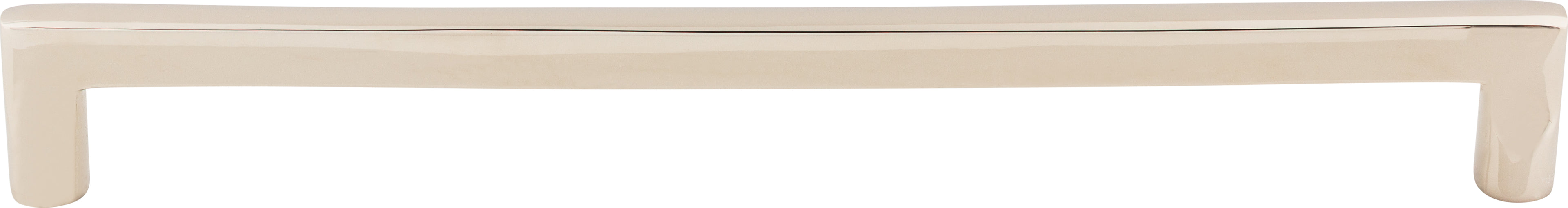 Top Knobs Aspen II Flat Series 12"(304mm) CC Pull, Polished Nickel