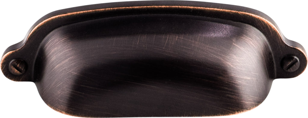 Top Knobs Charlotte Series 2-9/16"(65mm) CC Cup Pull, Tuscan Bronze