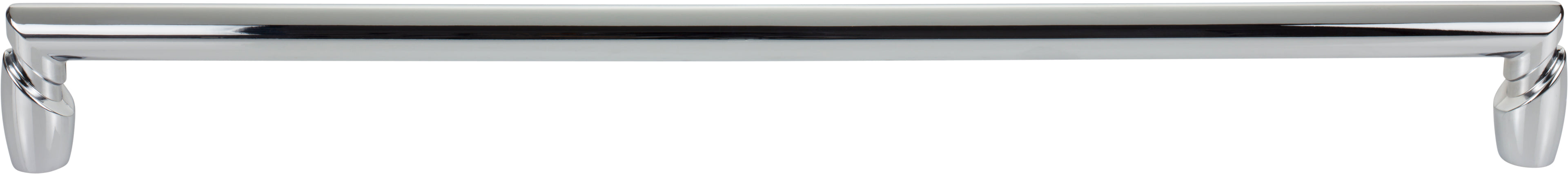 Top Knobs Florham Series 18"(457mm) CC Appliance Pull, Polished Chrome