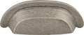 Top Knobs Aspen Series 3"(76mm) CC Cup Pull, Silicon Bronze Light
