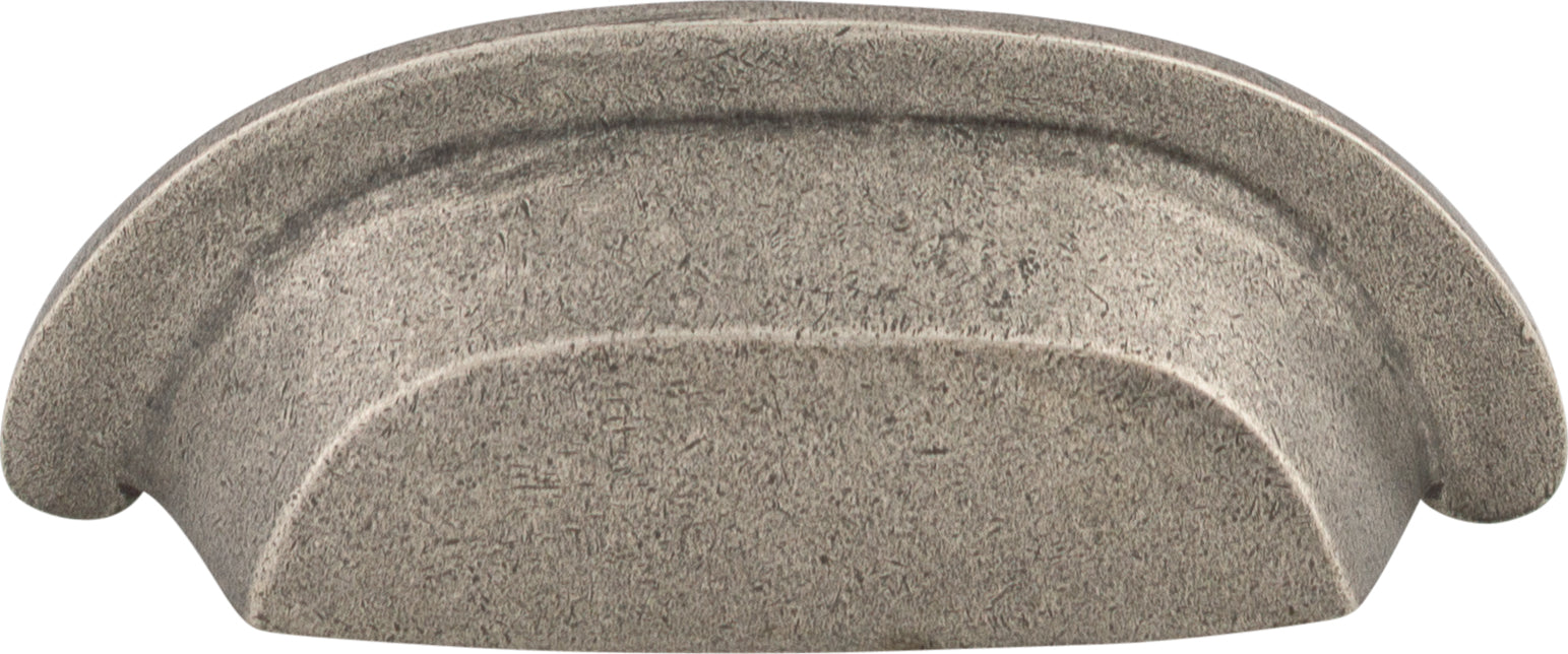 Top Knobs Aspen Series 3"(76mm) CC Cup Pull, Silicon Bronze Light