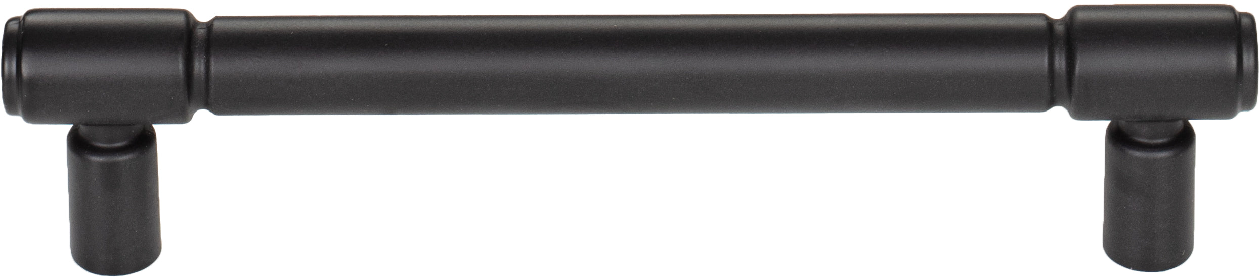 Top Knobs Clarence Series 5-1/16"(128mm) CC Pull, Flat Black 