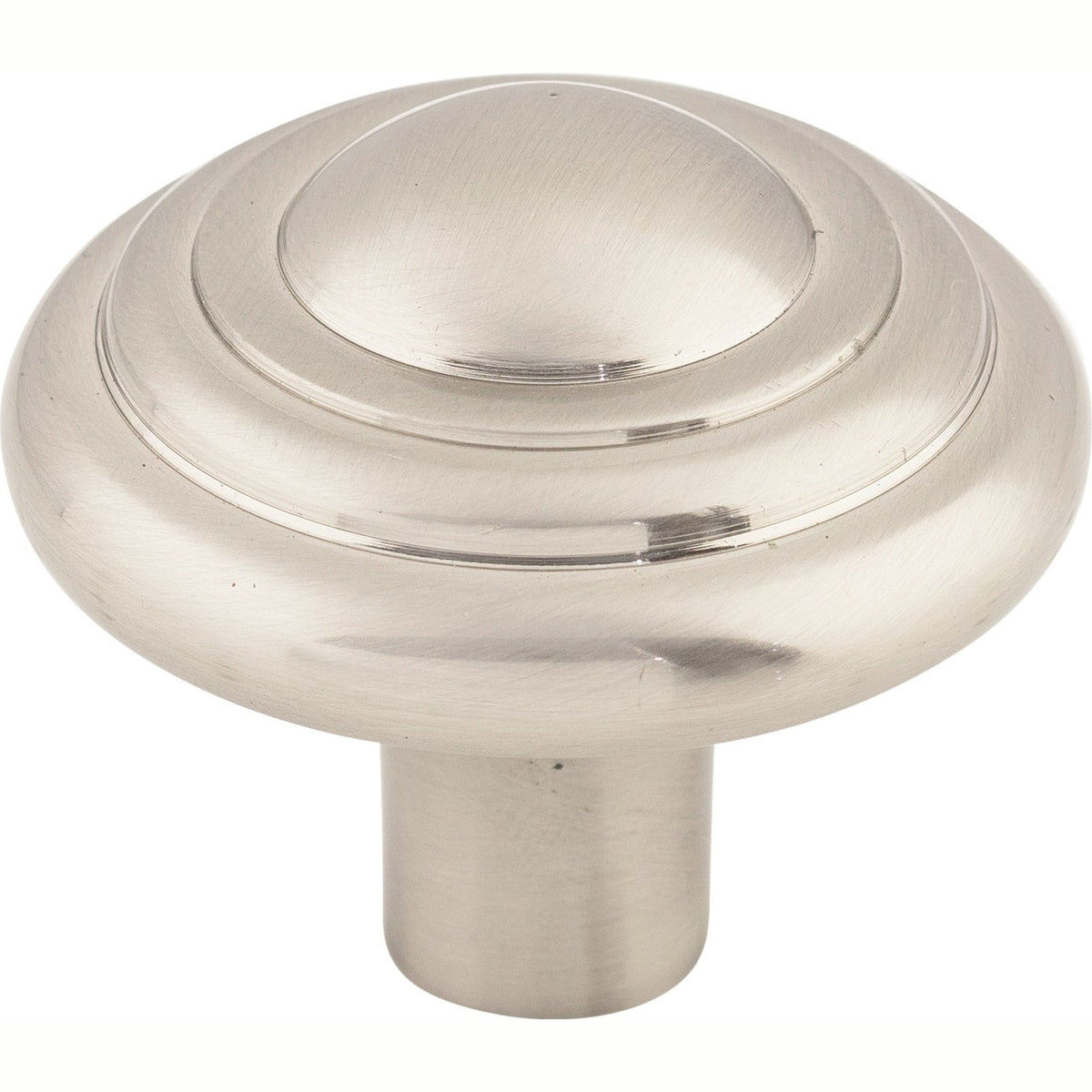 Top Knobs Aspen II Button Series 1-3/4"L Knob, Brushed Satin Nickel