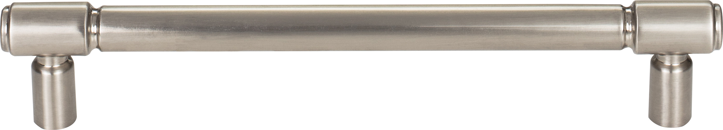 Top Knobs Clarence Series 6-5/16"(160mm) CC Pull, Brushed Satin Nickel