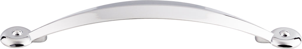 Top Knobs Angle Series 5-1/16"(128mm) CC Pull, Polished Chrome