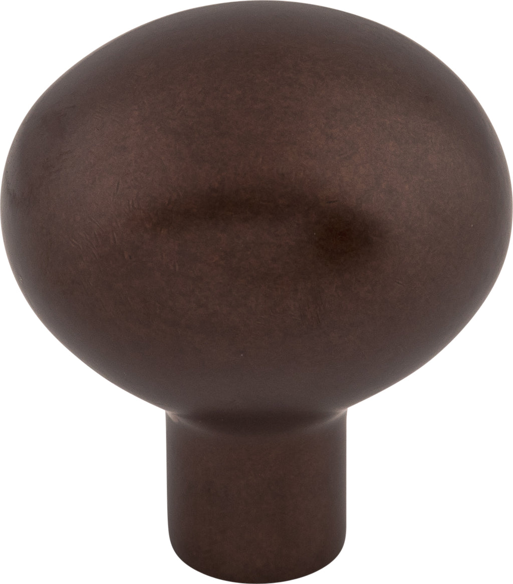 Top Knobs Aspen Egg Series 1-7/16"L Knob, Mahogany Bronze