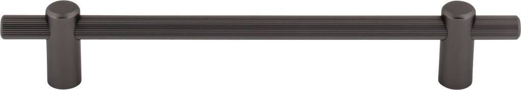 Top Knobs Dempsey Series 6-5/16"(160mm) CC Pull, Ash Gray
