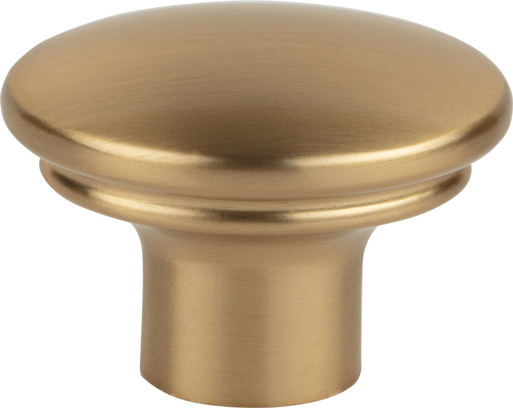 Top Knobs Julian Series 1-3/8"L Oval Knob, Honey Bronze