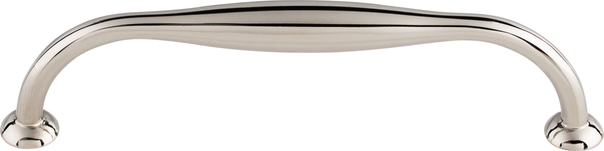 Top Knobs Shrewsbury Series 5-1/16"(128mm) CC D-Pull, Polished Nickel