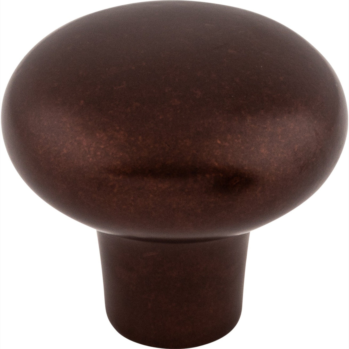 Top Knobs Aspen Round Series 1-3/8"L Knob, Mahogany Bronze