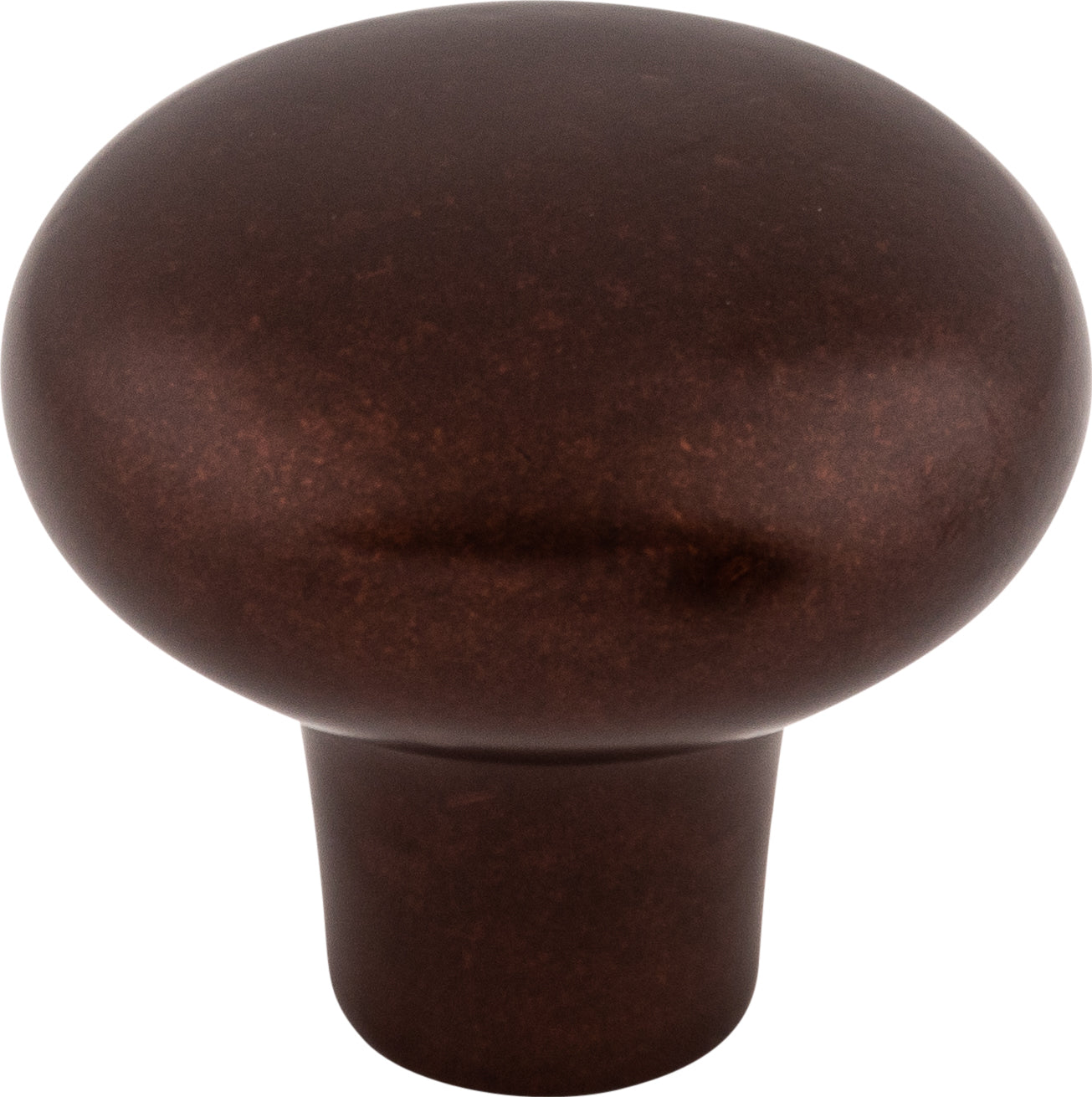 Top Knobs Aspen Round Series 1-3/8"L Knob, Mahogany Bronze