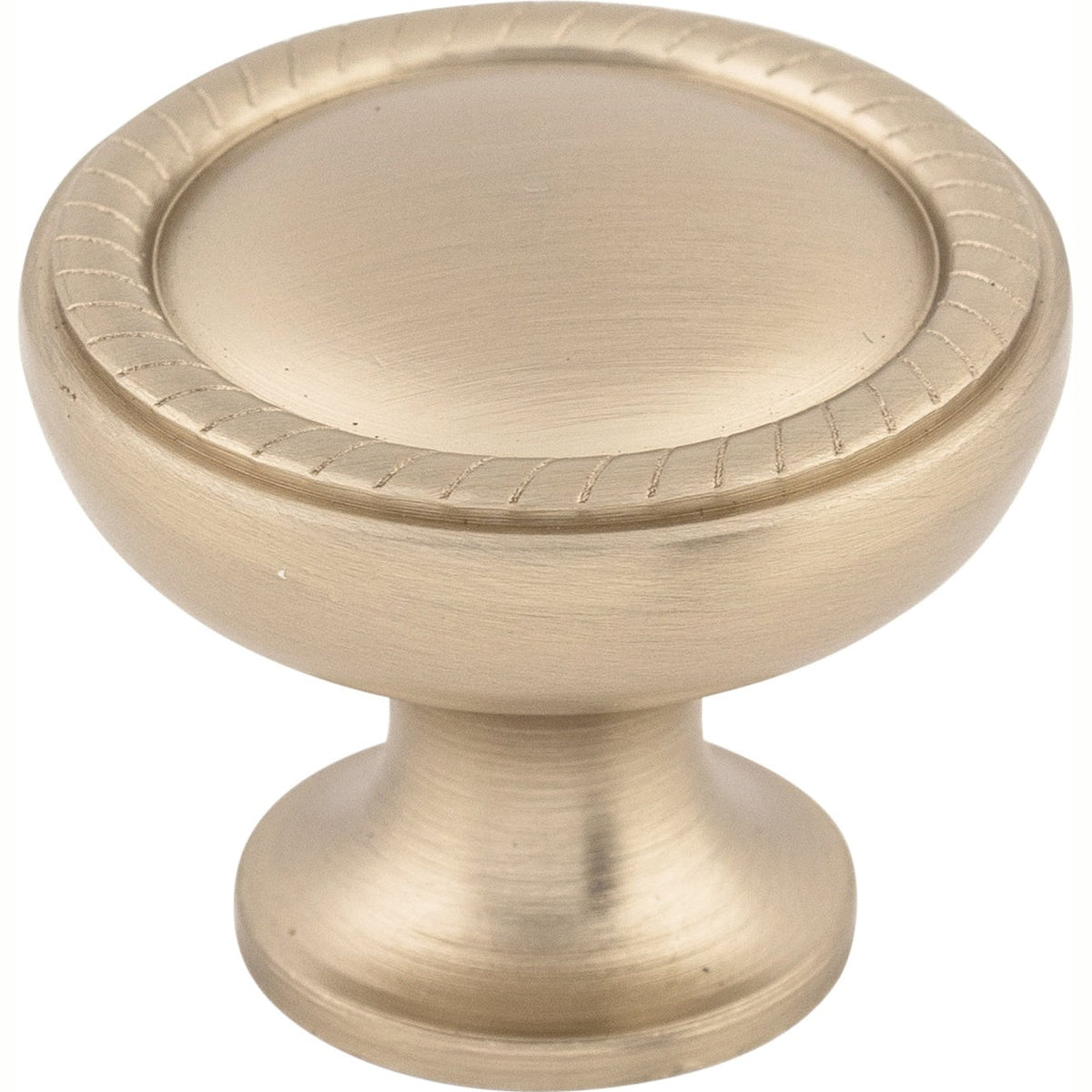 Top Knobs Emboss Series 1-1/4"L Knob, Brushed Bronze