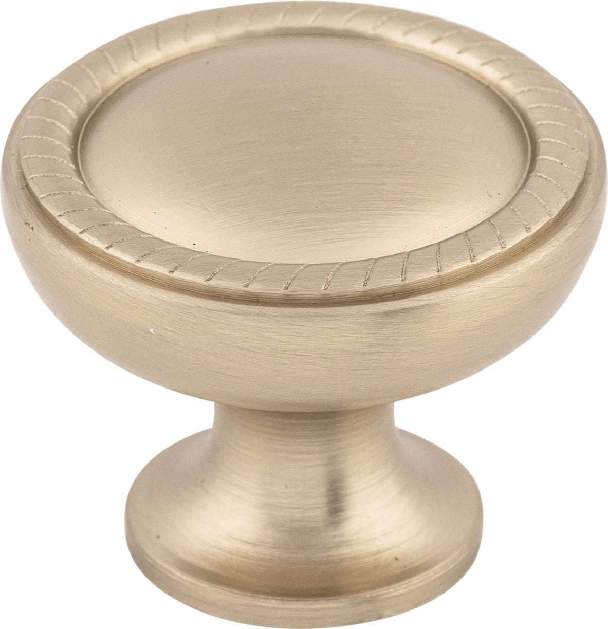 Top Knobs Emboss Series 1-1/4"L Knob, Brushed Bronze