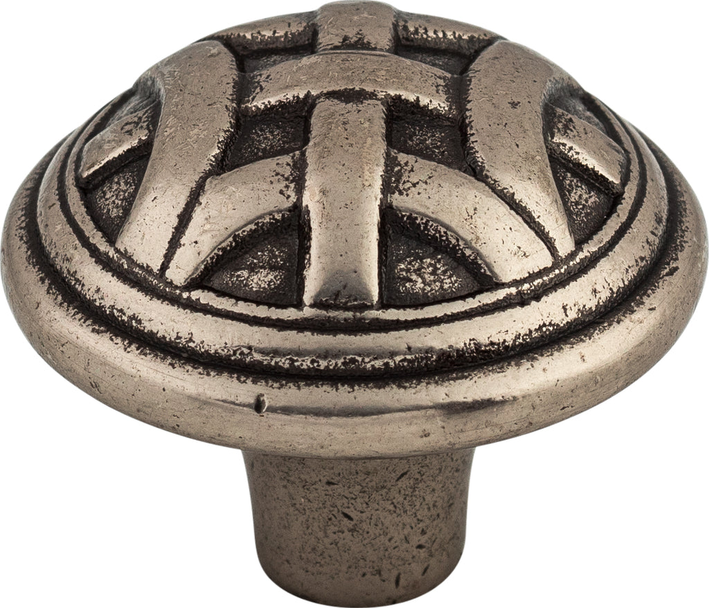 Top Knobs Celtic Series 1-1/4"L Knob, Pewter Antique