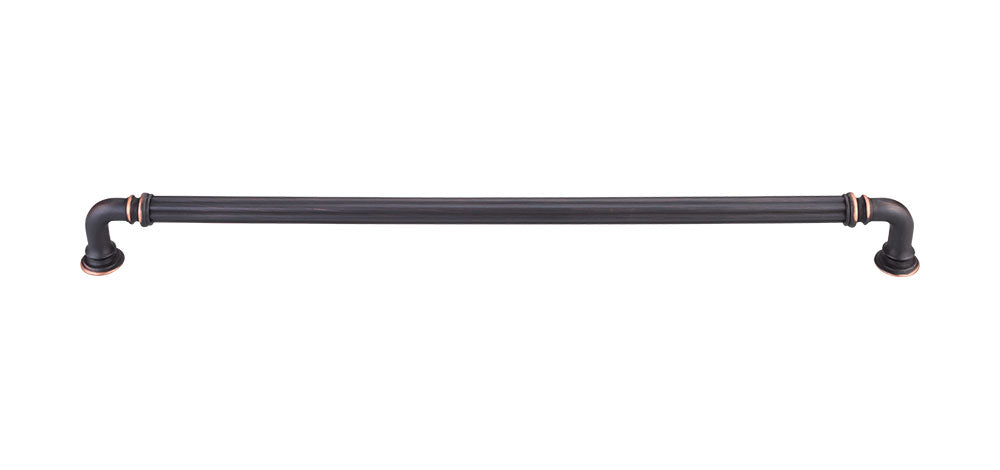 Top Knobs Reeded Series 12"(304mm) CC Pull, Umbrio