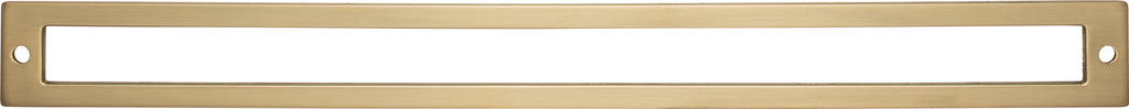 Top Knobs Hollin Series 12"(304mm) CC Backplate, Honey Bronze