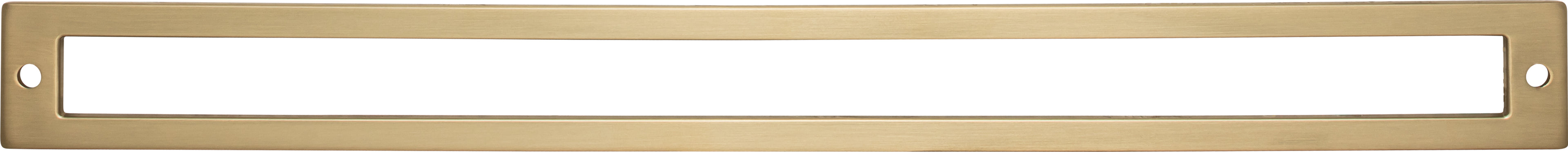 Top Knobs Hollin Series 12"(304mm) CC Backplate, Honey Bronze
