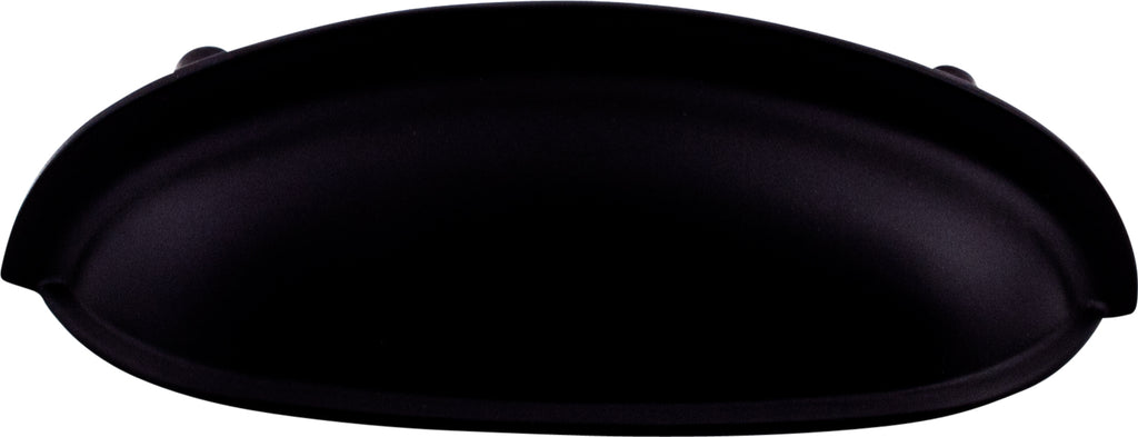Top Knobs Somerset Series 3"(76mm) CC Cup Pull, Flat Black