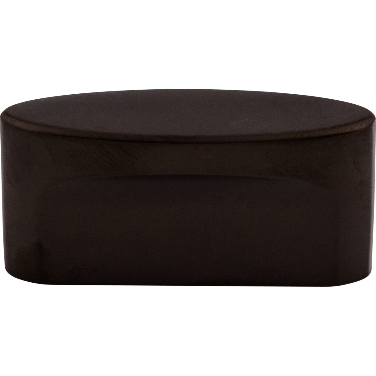 Top Knobs Oval Slot Series 2-1/4"L Knob, Oil Rubbed Bronze