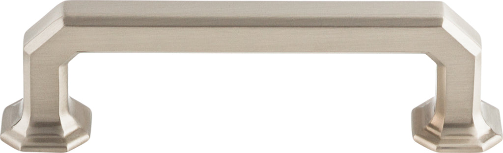 Top Knobs Emerald Series 3-3/4"(95mm) CC Pull, Brushed Satin Nickel