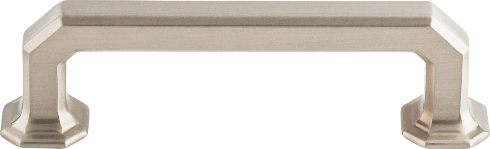 Top Knobs Emerald Series 3-3/4"(95mm) CC Pull, Brushed Satin Nickel