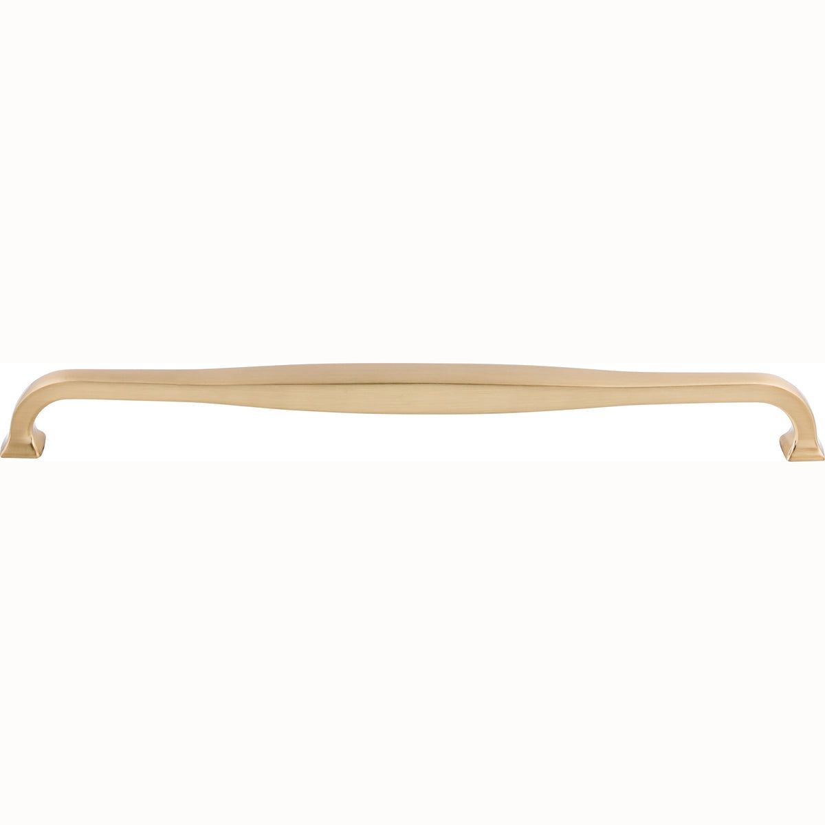 Top Knobs Contour Series 12"(304mm) CC Pull, Honey Bronze