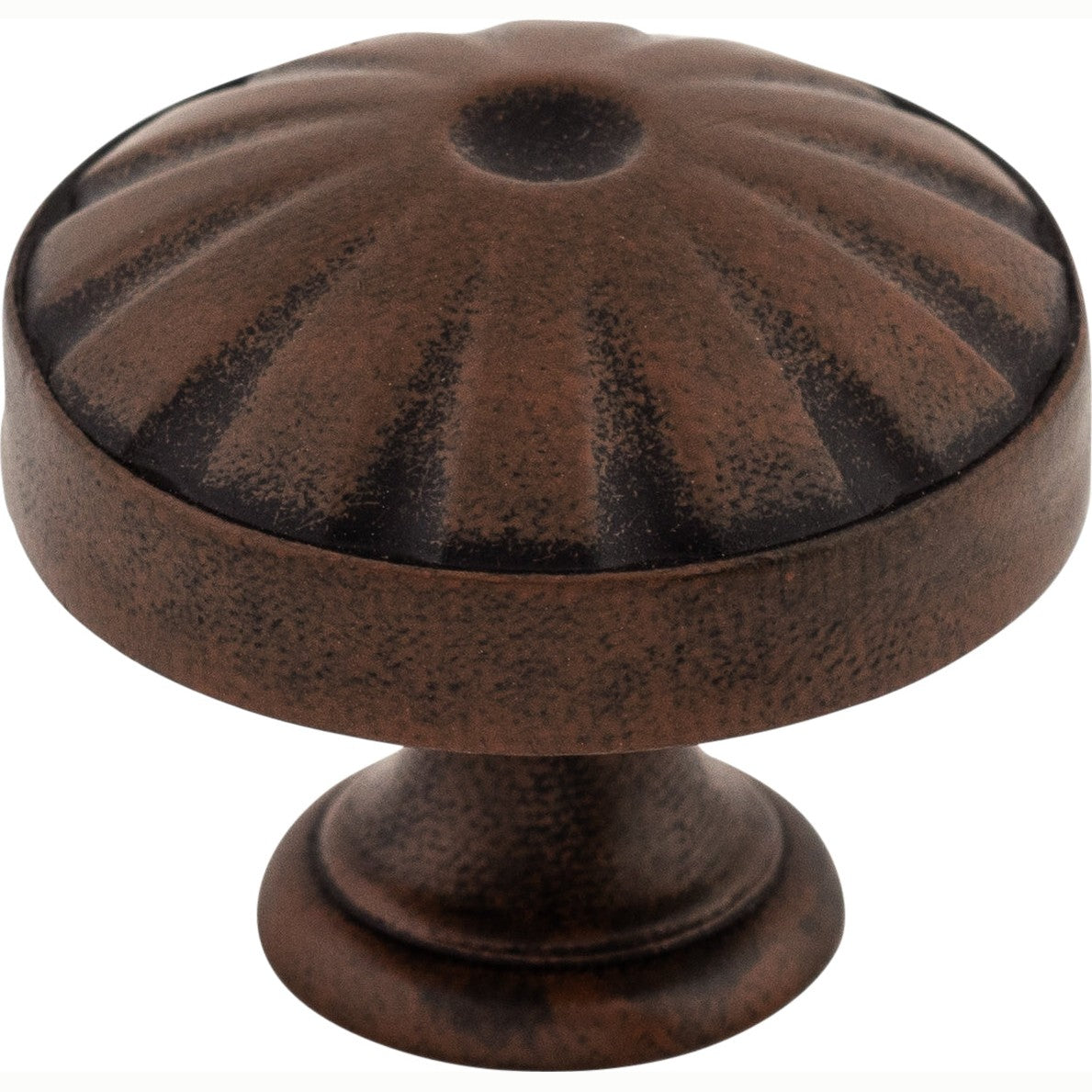Top Knobs Hudson Series 1-1/4"L Knob, Patina Rouge