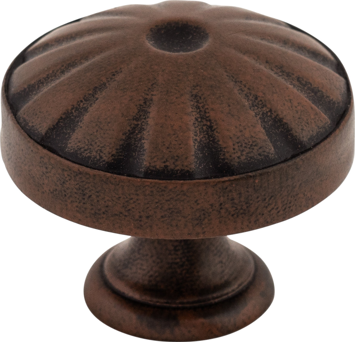 Top Knobs Hudson Series 1-1/4"L Knob, Patina Rouge