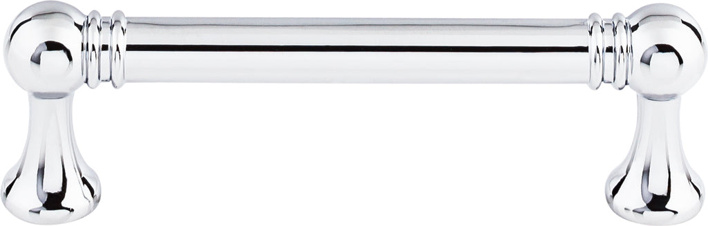Top Knobs Kara Series 3-3/4"(95mm) CC Pull, Polished Chrome