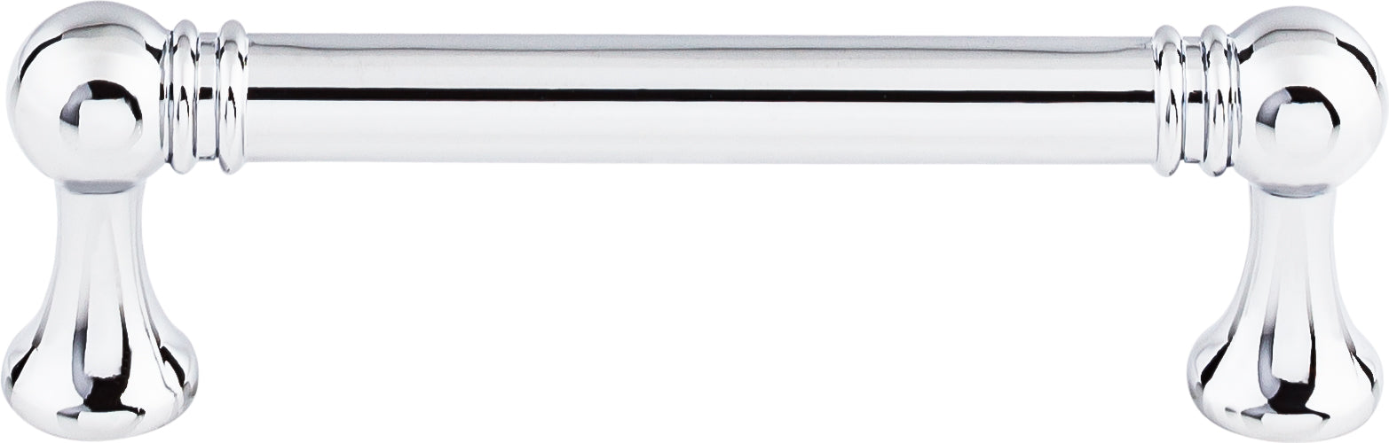 Top Knobs Kara Series 3-3/4"(95mm) CC Pull, Polished Chrome