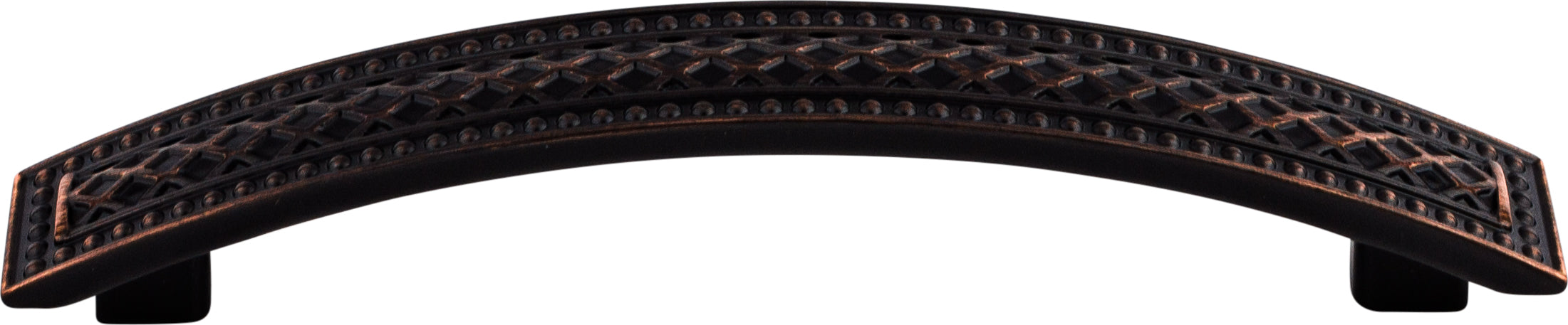 Top Knobs Trevi Series 5"(127mm) CC Crest Pull, Tuscan Bronze