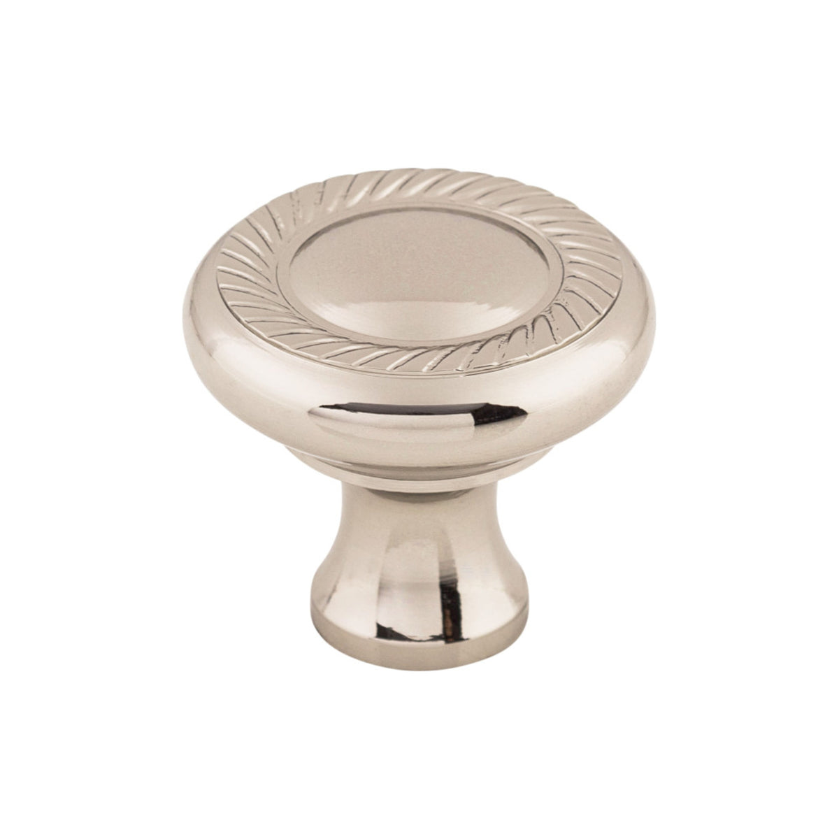 Swirl Cut 1 1/4" Diameter Round Knob