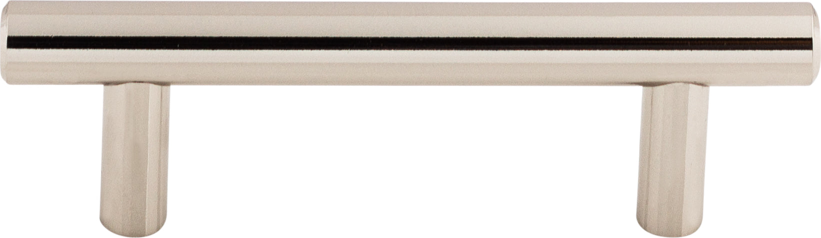 Top Knobs Hopewell Series 3"(76mm) CC Bar Pull, Polished Nickel