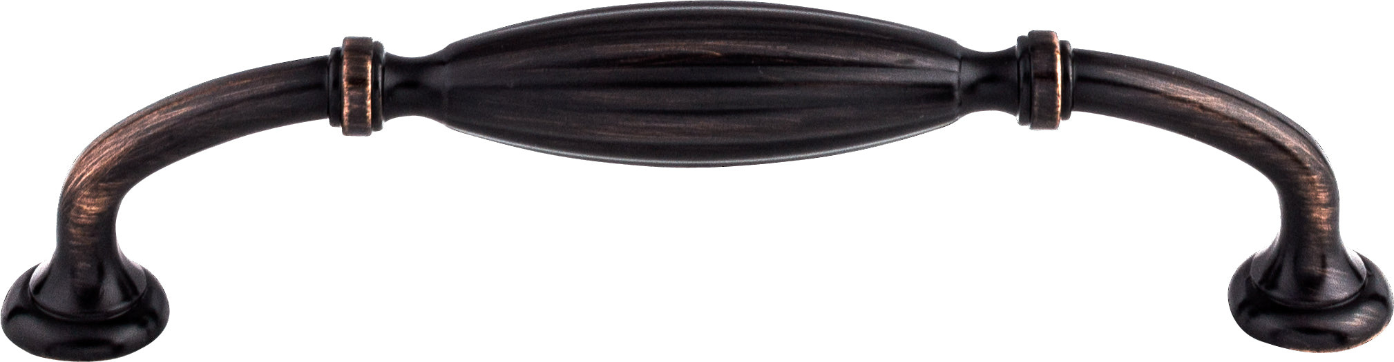Top Knobs Tuscany Series 5-1/16"(128mm) CC D-Pull, Tuscan Bronze