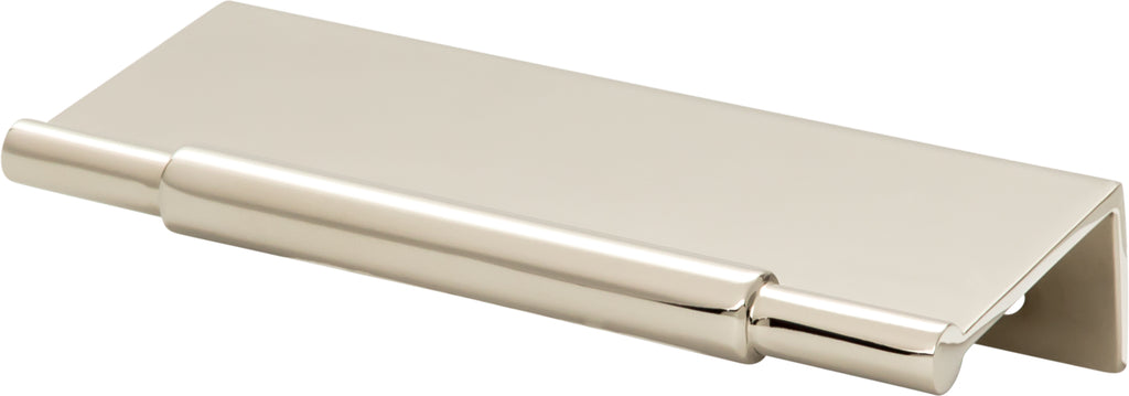 Top Knobs Crestview Series 3"(76mm) CC Tab Pull, Polished Nickel
