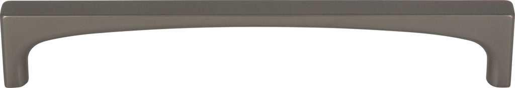 Top Knobs Riverside Series 6-5/16"(160mm) CC Pull, Ash Gray