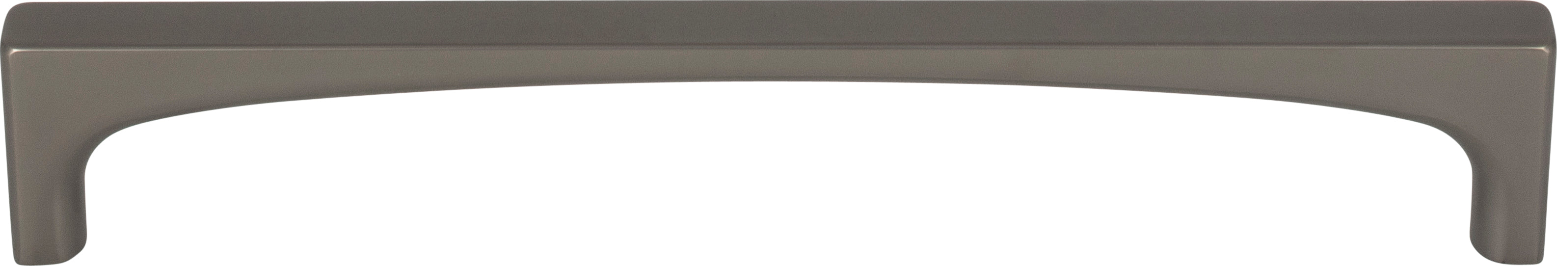 Top Knobs Riverside Series 6-5/16"(160mm) CC Pull, Ash Gray