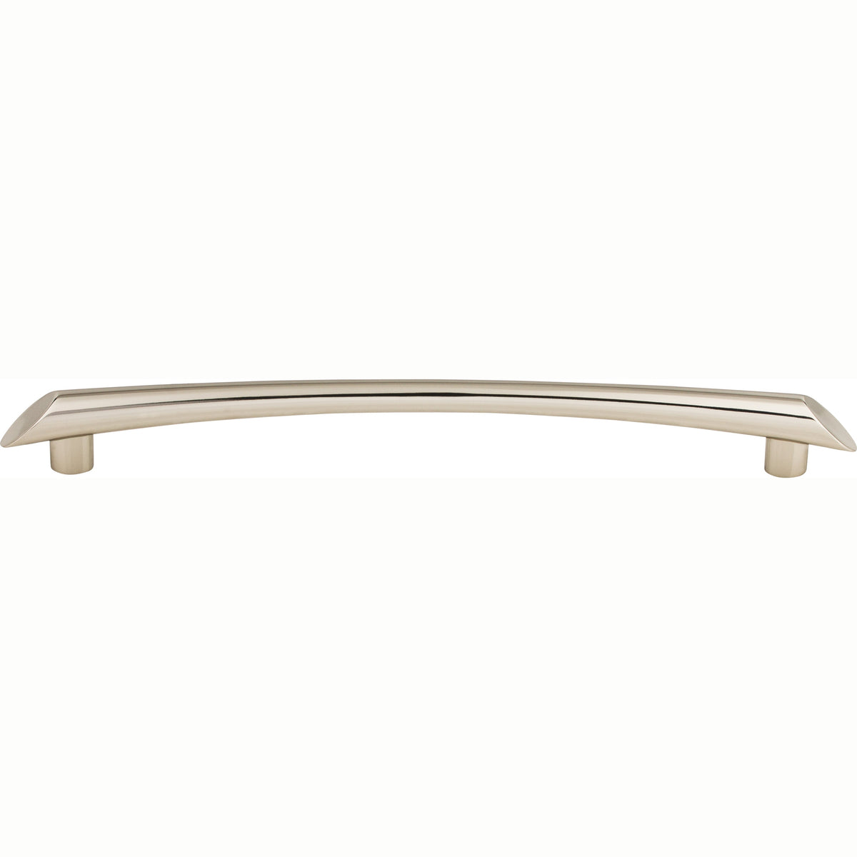 Top Knobs Edgewater Series 9"(229mm) CC Pull, Polished Nickel