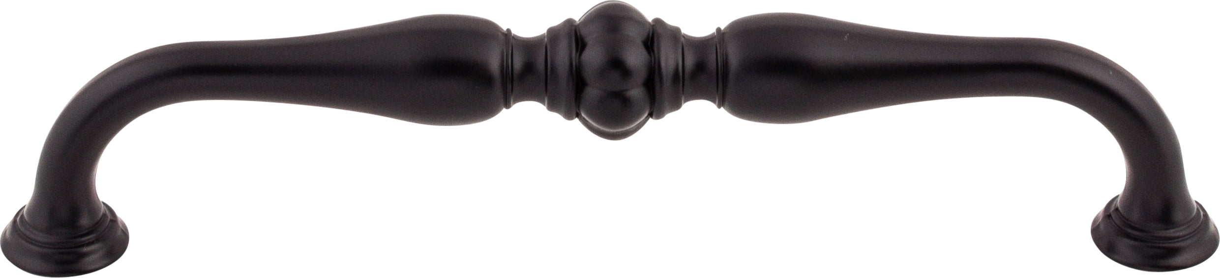 Top Knobs Allington Series 6-5/16"(160mm) CC Pull, Flat Black