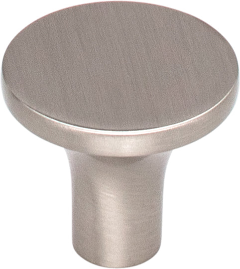 Top Knobs Marion Series 1-1/8"L Knob, Brushed Satin Nickel