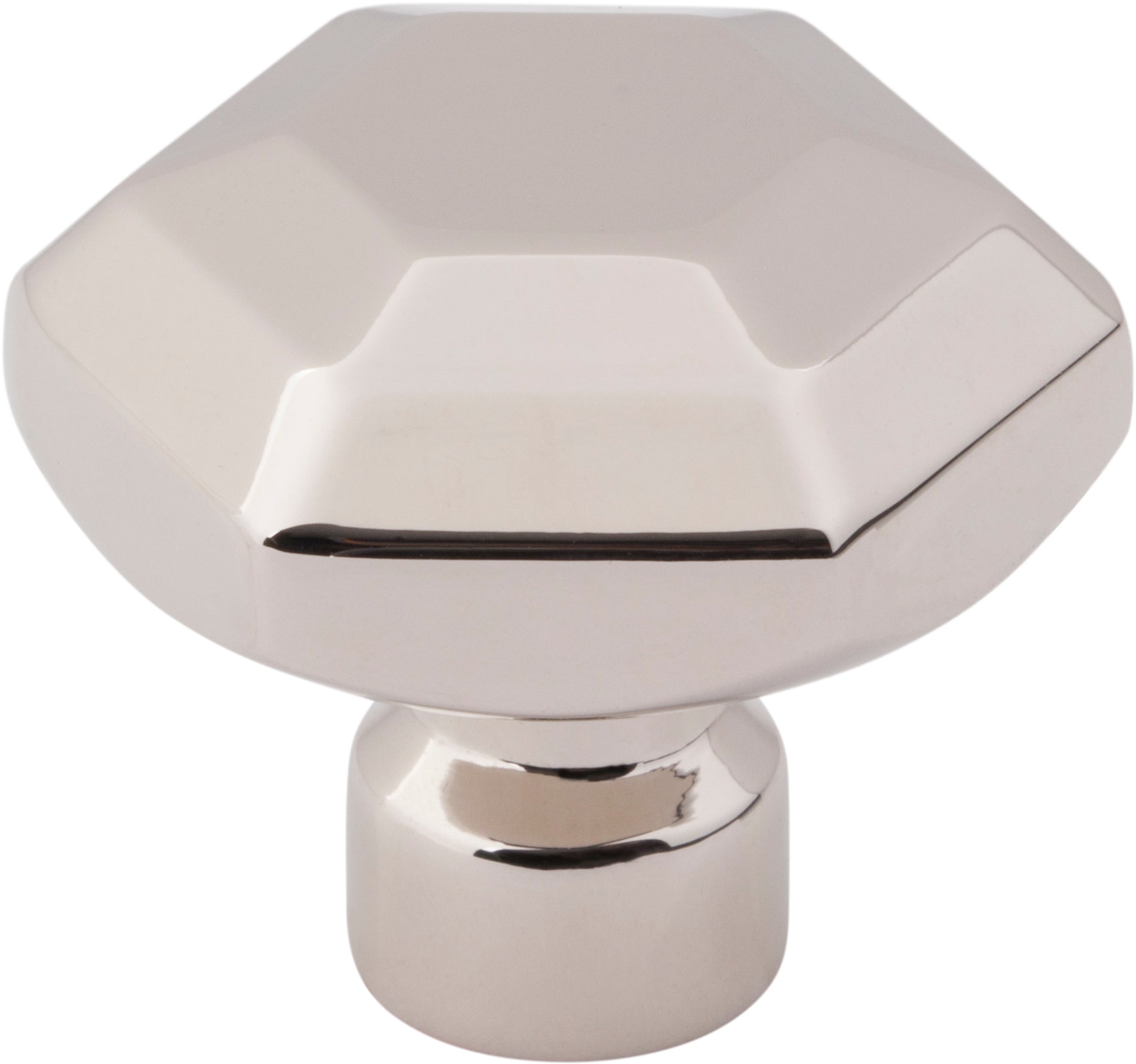 Top Knobs Dustin Series 1-1/4"-L Knob, Polished Nickel