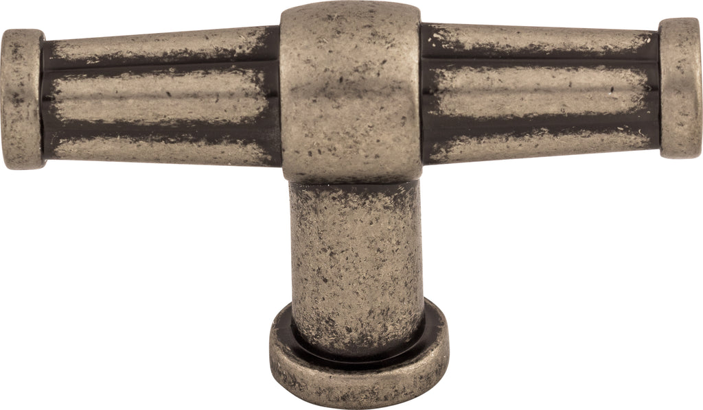 Top Knobs Luxor Series 2-1/2"L T-Handle, Pewter Antique