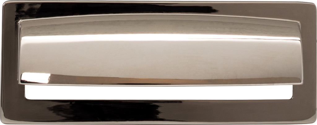 Top Knobs Hollin Series 3-3/4"(95mm) CC Cup Pull, Polished Nickel