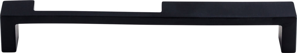 Top Knobs Modern Metro Series 7"(178mm) CC Notch Pull, Flat Black