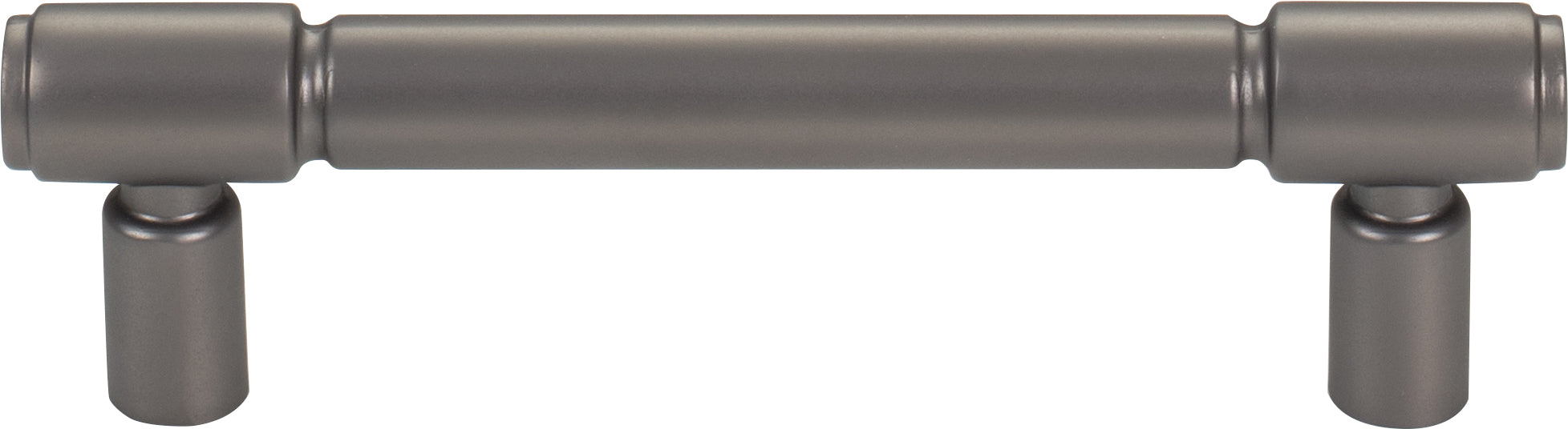 Top Knobs Clarence Series 3-3/4"(95mm) CC Pull, Ash Gray